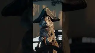 Tiny Pirates. Big Courage. 🏴&zwj;☠️🐇 | The Rabbit Ship Sets Off