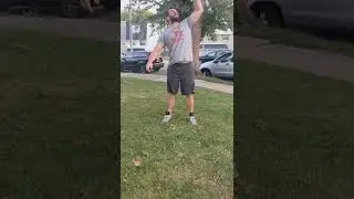 45lb hub snatch warm-up