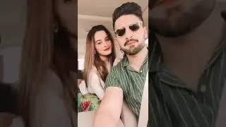 Aiman khan muneeb butt 💞so beautiful couple #aineeb 😍