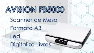 Scanner de Mesa A3 Avision FB5000