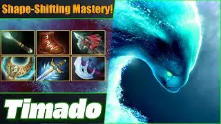 TIMADO Morphling Carry No Mercy! Shopify Rebellion Full Gameplay Learn Dota 2
