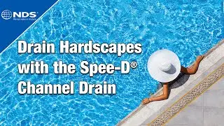 Drain Standing Water from Hardscapes with the Spee-D&reg; Channel Drain | NDS Drainage Systems