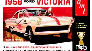 Model Kit Review: AMT 1956 Ford Fairlane Victoria.