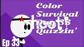 Color Survival Day 33: Quizzin&rsquo;