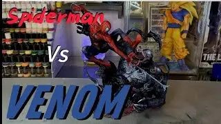 Marvel Comics- Spiderman vs Venom Paint Time Lapse 