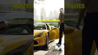 24 Hrs. in a Supercar 🏎️✨ #shorts #shortvideo #supercarexperience #lamborghinidubai