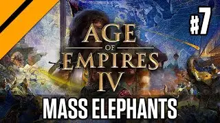 Day[9] Mass Elephant vs SC2 Pro JimRising | Delhi Sultanate vs English | Age of Empires 4