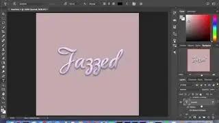 Gel pen text effect