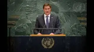 Maxim Vladimirovich Ryzhenkov's speech at the 80th session of the UN General Assembly video audio