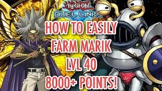 HOW TO EASILY FARM YAMI MARIK LVL 40 8000+ Points Dec Event ! [Yu-Gi-Oh Duel LInks]