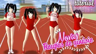 Como ter NOVAS ROUPAS de GINÁSIO ~ tutorial RÁPIDO e FÁCIL no sakura School simulation ❤️