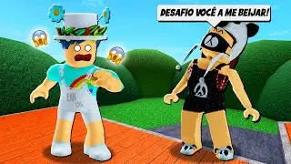 VERDADE OU DESAFIO com A MINHA CRUSH NO MURDER MYSTERY 2!