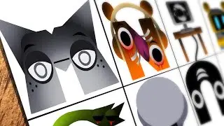 Drawing INCREDIBOX SPRUNKI But Alphabet Lore (M-X) / How to draw Incredibox Sprunki (HORROR Mode)