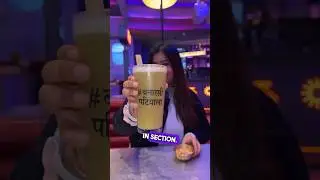 Most unique Cocktail of India at Social cafe #socialoffline #ashimakakkar #foodxdelhi #cocktail
