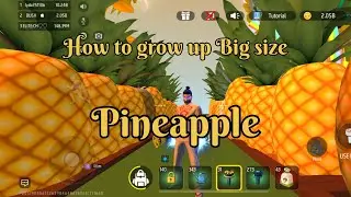 Free Garden Niw Craftland  Map |How To grow Up Big size Pineapple  | Part 4  | Dush Gaming 🎮