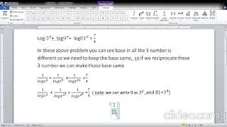 logarithm chapter 25