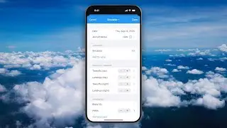 Simulator time in Smart Logbook on iOS