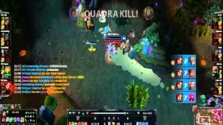 You shall not do Baron against me!!! (kata penta+Baron / corki quadra  + Baron)