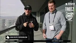 Justin Johnson Talks Budsfeed and Chill Steel Pipes with RMR at MJBizCon 2023