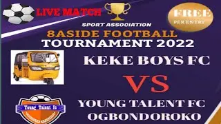 KEKE BOYS VS YOUNG TALENT FC | LOCAL FOOTBALL MATCH | 8ASIDE TOURNAMENT