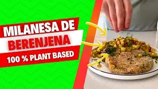 🌱 MILANESA DE BERENJENA EXTRA LARGE 100% VEGANA 🌱