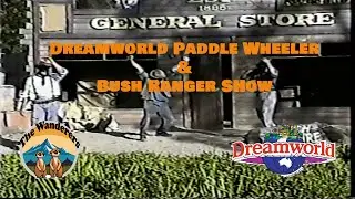 Dreamworld's Captain Sturt Paddle Wheeler & Bush Ranger Show | Rare Restored Footage