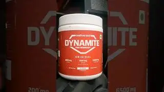 Dynamite pre-workout review #shorts