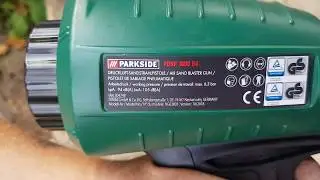 Kr&oacute;tki test piaskarki Parkside z Lidla