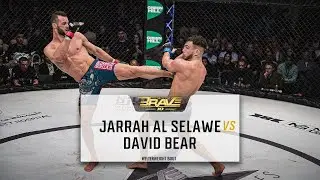 Jarrah Hussein Al Silawi vs David Bear | FREE MMA Fight | BRAVE CF 10