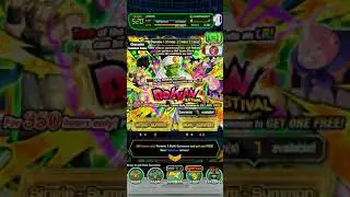 global dokkan battle summon yes double screen crack but