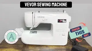 Швейная машина Vevor 2200 с 60 вариантами стежков #sewingmachine