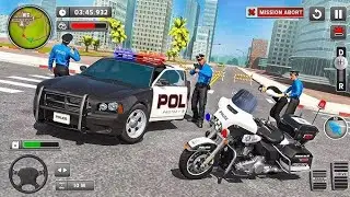 🚓 Police Car Chase Simulator 3D - Real City Cop Pursuit Gameplay (Android) 
