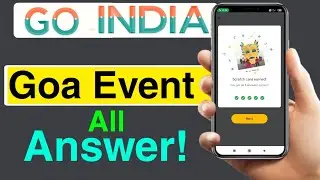 Go India Goa Event Answer | Google Pay Goa Event Answer | Goa Event Answer | Google Pay Go India