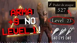 Elden Ring - Upe sua ARMA at&eacute; +9 em QUALQUER PONTO do jogo em 10 MINUTOS!