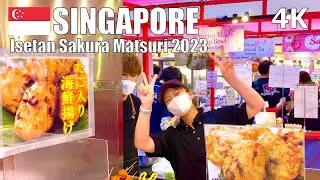 Delicious Japanese Food in Singapore! 🇸🇬 – Sakura Matsuri 2023 Virtual Walking Tour