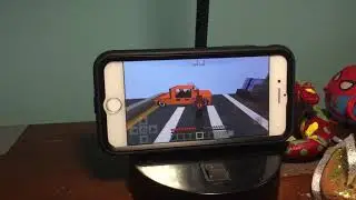 Minecraft clip recorded on the phone