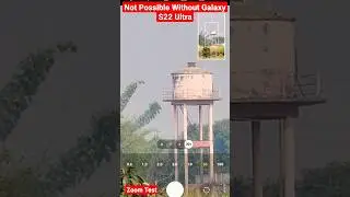 Not Possible Without Samsung S22 Ultra 😳 100x Zoom Test 😍 #shorts #viral #shortsvideo #s22ultra