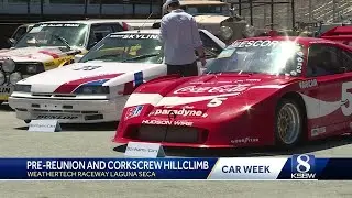 Historic cars rev up for Monterey Car Week at Laguna Seca