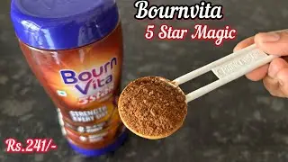 Bournvita 5 Star Magic Review | Rs.241 for 500 g | Bournvita 5 Star Magic Recipe | Bournvita Milk