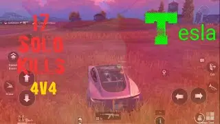 AvyuktaGaming | 17 Solo Kills | PubgMobile | 4v4 | NewTeslaGameplay