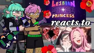 Lesbian Space Princess React to MiziSua Alien Stage [RU/US] // Gacha React // Lesbian Space Princess