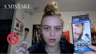 DYING EYEBROWS GONE WRONG *FAIL*