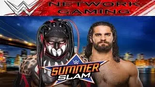 WWE Summerslam 2016 Seth Rollins vs Finn Balor Full Match PPV Video