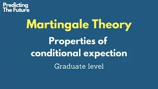 Conditional Expectation Mean square error and Orthogonality, 𝐸[𝑋𝑌|F]=𝑋𝐸[𝑌|F] | Martingale Theory