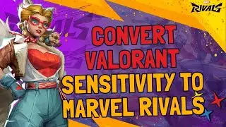 How to Convert Valorant Sensitivity to Marvel Rivals | Marvel Rivals Tutorial (2025)