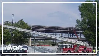 Construction rescue in south Charlotte