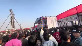 Tharu Maghi mahotsab in tundikhel Kathmandu Nepal 