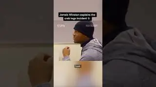 Jameis Winston on the crab legs incident 🦀 😅 #shorts