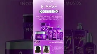 Nova linha Elseve, Colageno Lifter #elseve #loreal #colageno #hairstyle