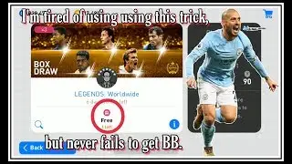 LEGENDS: WORLDWIDE  BLACK LEGEND TRICK | PES 2019 MOBILE